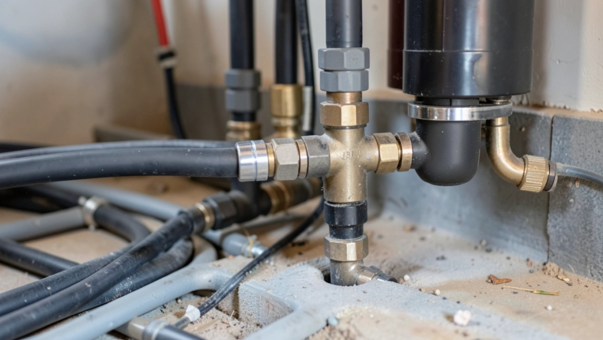 budowa rozdzielacza do ogrzewania podłogowego