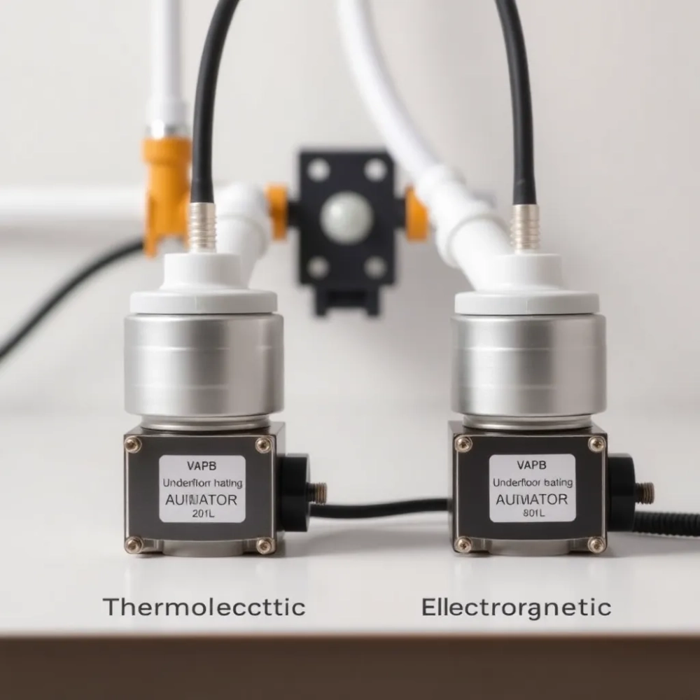 Jakie siłowniki do ogrzewania podłogowego