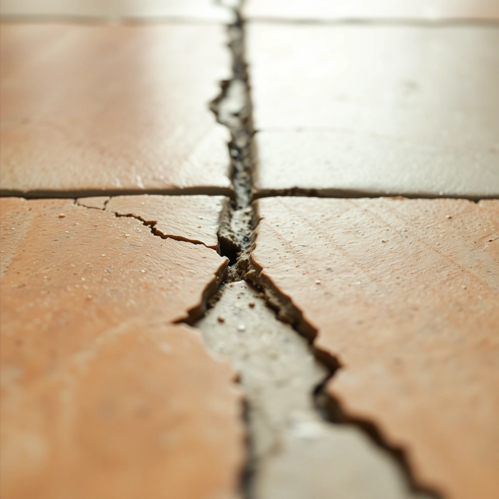 Pękające Fugi Ogrzewanie Podłogowe