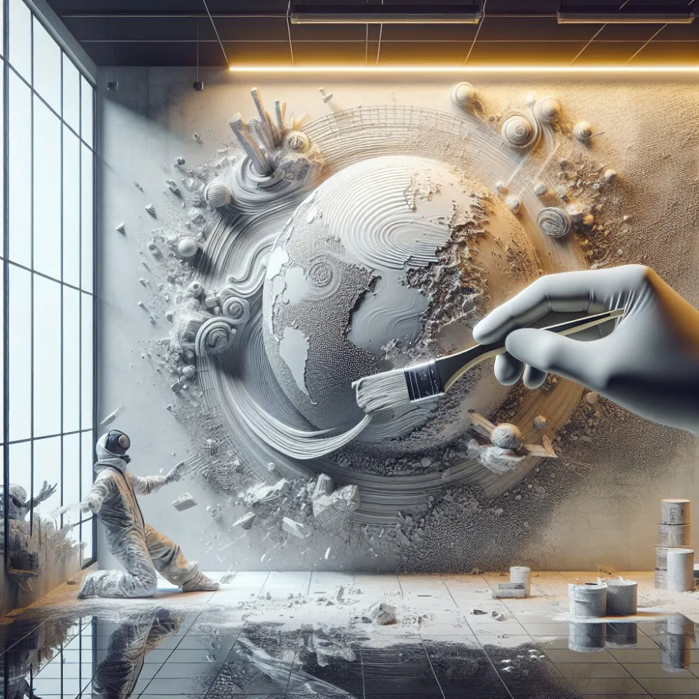 położenie gładzi gipsowej