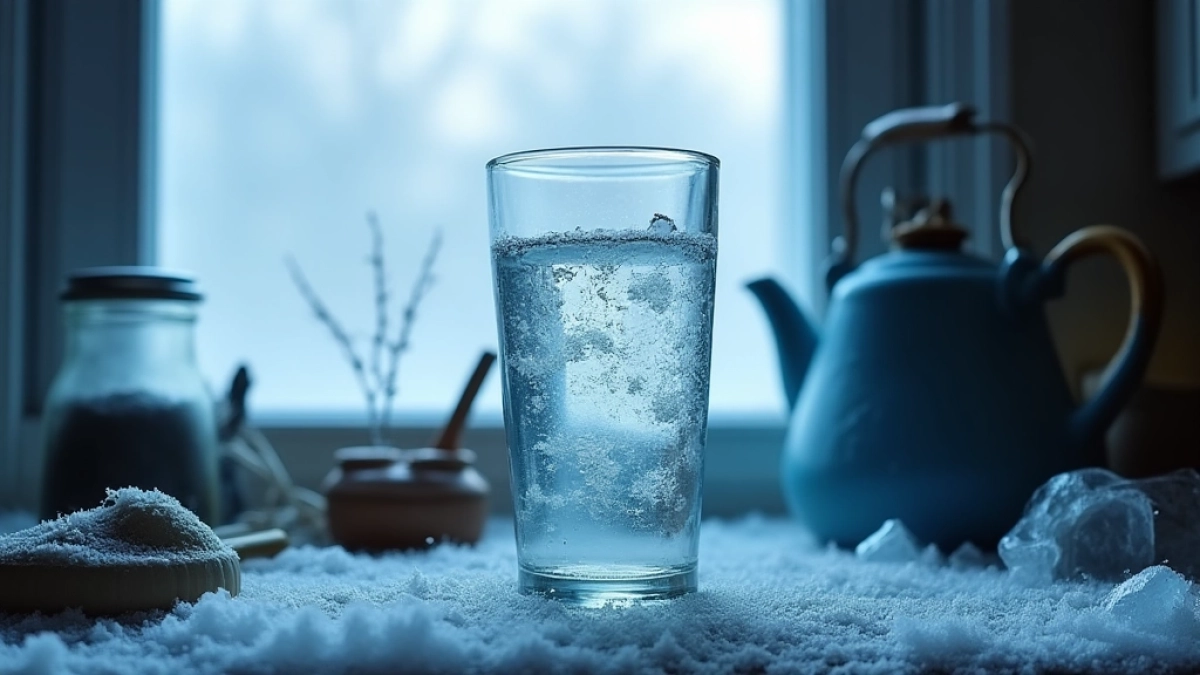 Przy jakiej temperaturze zamarza woda w nieogrzewanym domu