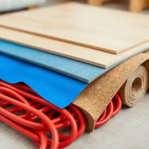 Jaki podkład pod panele laminowane ogrzewanie podłogowe
