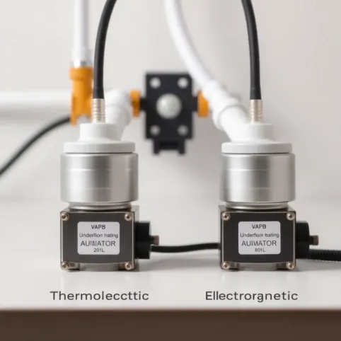 Jakie siłowniki do ogrzewania podłogowego