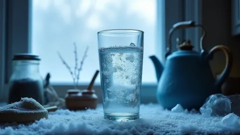 Przy jakiej temperaturze zamarza woda w nieogrzewanym domu